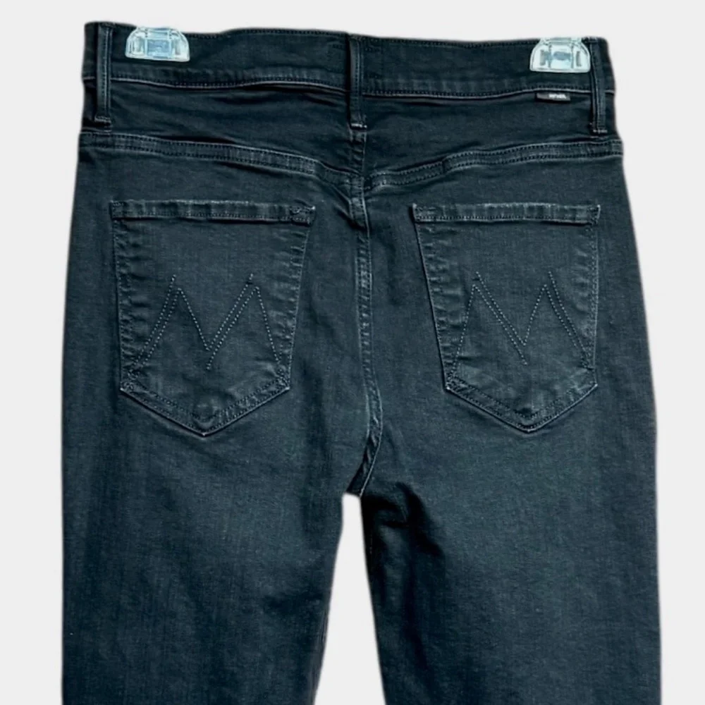 Mother The Pixie Swooner Skimp Black Not Guilty Denim‎ Jeans Sz 26